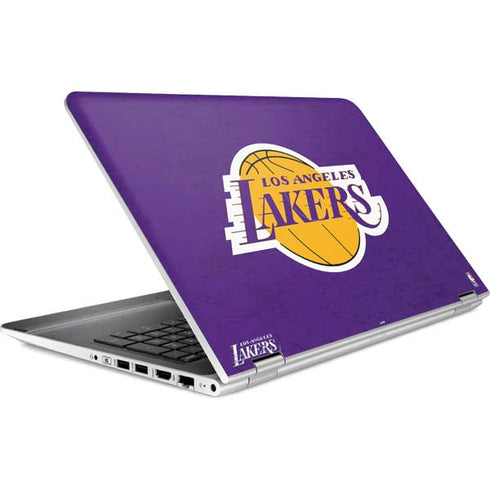 NBA Los Angeles Lakers Purple Primary Logo HP Pavilion Skin
